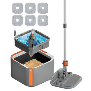 Sakerplus® Upgrade Spin Mop Bucket with Detachable Inner Bucket