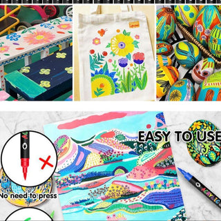 Sakerplus® Acrylic Paint Marker Pen