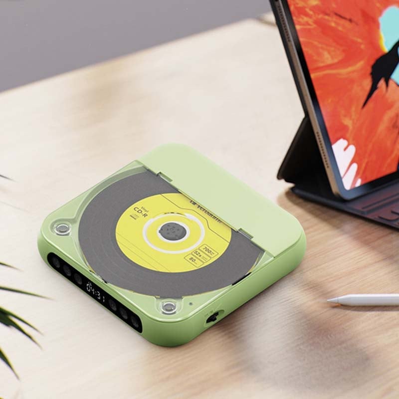 Sakerplus Portable Bluetooth CD Player