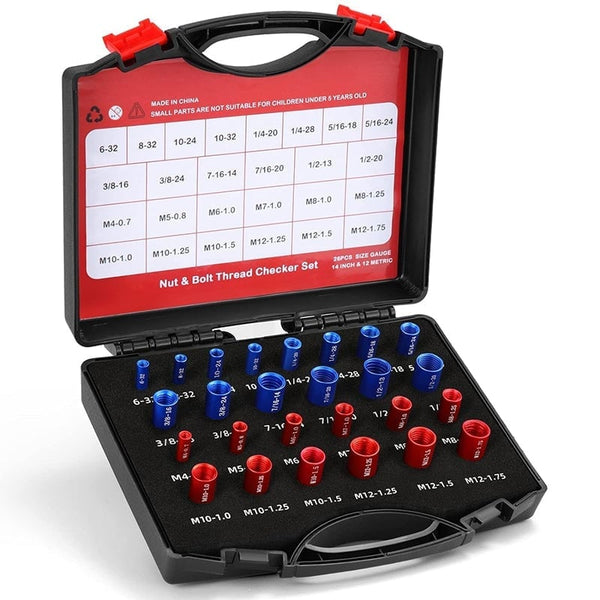 Sakerplus® Nut & Bolt Thread Checker