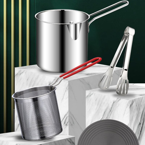 Sakerplus® Multifunctional 304 Stainless Steel Fryer