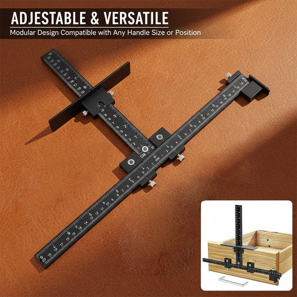 Sakerplus® Precision Cabinet Handle Installation Jig