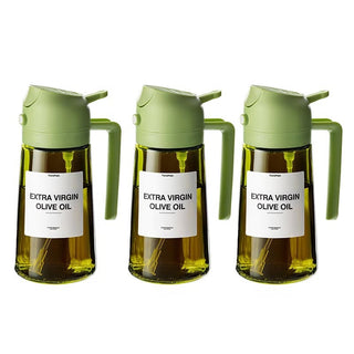 Sakerplus® 2-in-1 Glass Oil Sprayer and Dispenser