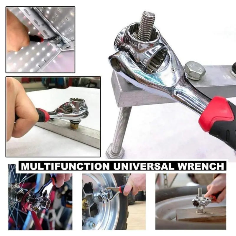 Sakerplus Universal Socket Wrench Tool Set