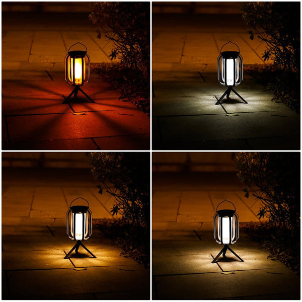 Sakerplus® Solar lantern outdoor light with 4 Modes