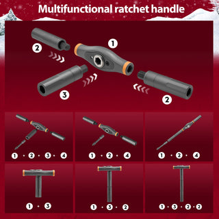Sakerplus® 42 in 1 Magnetic Screwdriver Set-Christmas Version