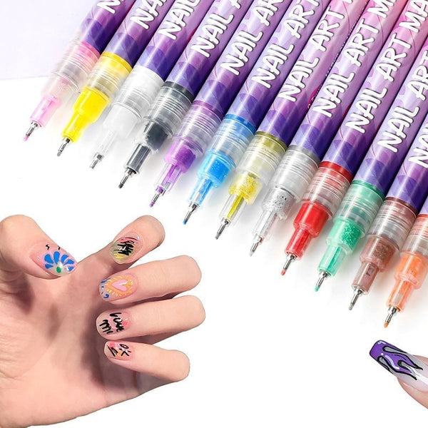 Sakerplus® Nail Doodle Pen for DIY Nail Art