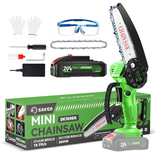 Sakerplus Mini Cordless Electric Chainsaw
