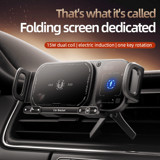 Sakerplus® Wireless Charging Rotating Car Mount