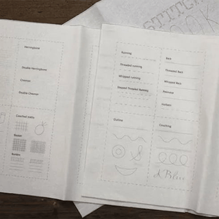 Sakerplus® All-Scenario Embroidery Stitch Book Kit