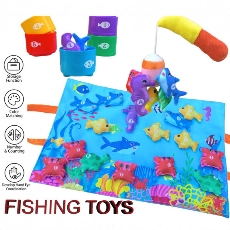 Sakerplus® Toddler Montessori Fishing Learning Toy