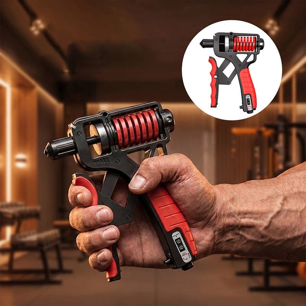 Sakerplus® Adjustable Digital Counter Hand Grip Strengthener
