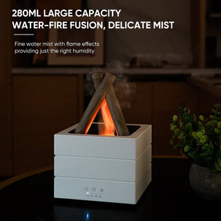 Sakerplus® Flame Effect Essential Oil Humidifier