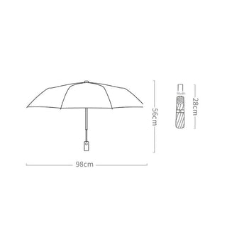 SAKER® Folding Reflective Umbrella