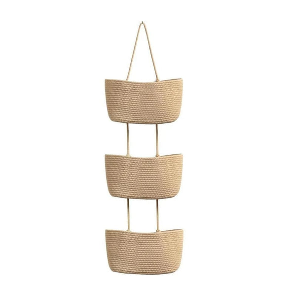 Sakerplus® Decorative 3-Tier Hanging Organizer Bag