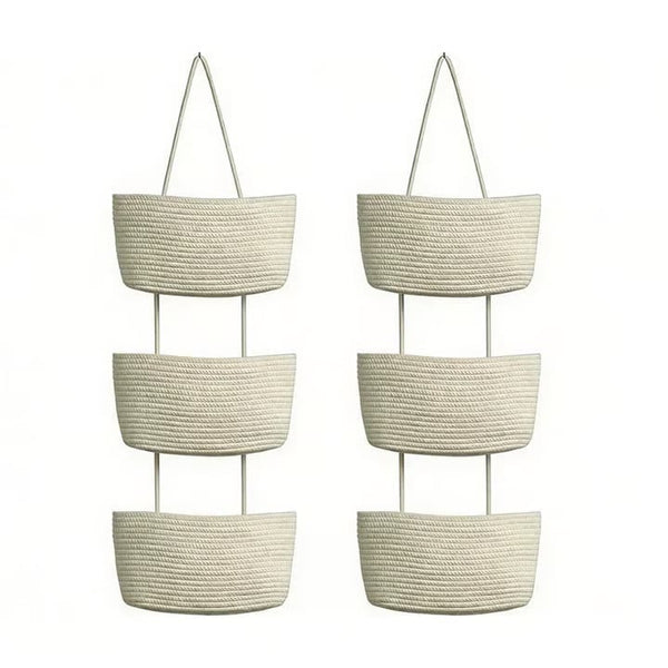 Sakerplus® Decorative 3-Tier Hanging Organizer Bag