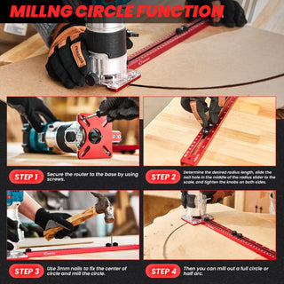Sakerplus® 4 in 1 Router Milling Groove Bracket