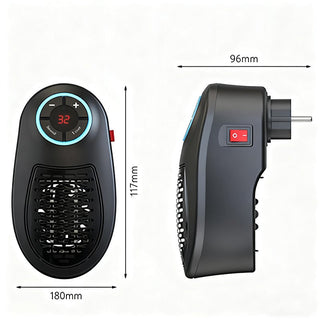 Sakerplus® Quick-Heat Mini Wall-Mounted Electric Heater
