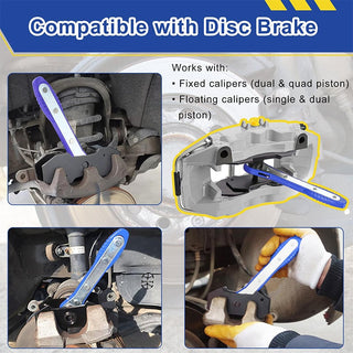 Sakerplus® Brake Caliper Piston Compression Tool