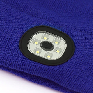 Sakerplus® Bluetooth Beanie with LED Light & Removable Speakers