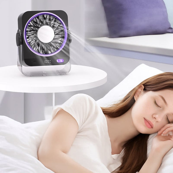 Sakerplus® Aless™  New Semiconductor Cooling Desktop Fan