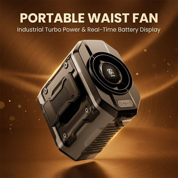 Sakerplus® USB Outdoor Waist Fan