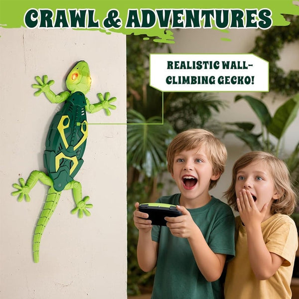 Sakerplus® Electric Lizard Toy with LED Glowing Eyes