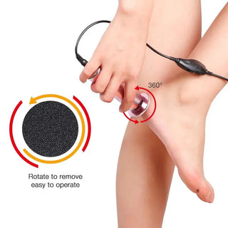 Sakerplus® Electric Foot Callus Remover Pedicure Kit