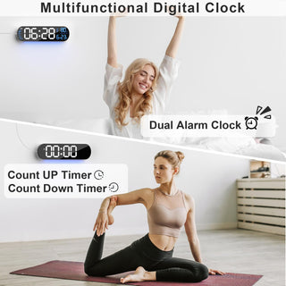 Sakerplus® Multi Functional LED Display Clock