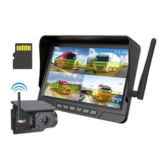 Sakerplus® Magnetic Solar Wireless Backup Camera
