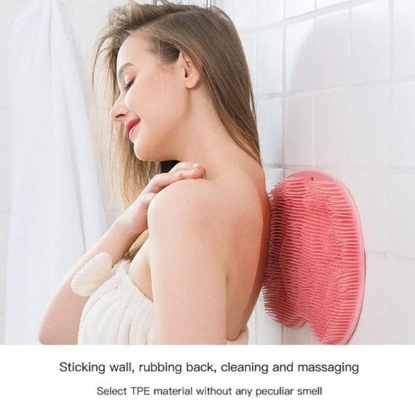 Sakerplus® Shower Foot & Back Scrubber, Massage Pad