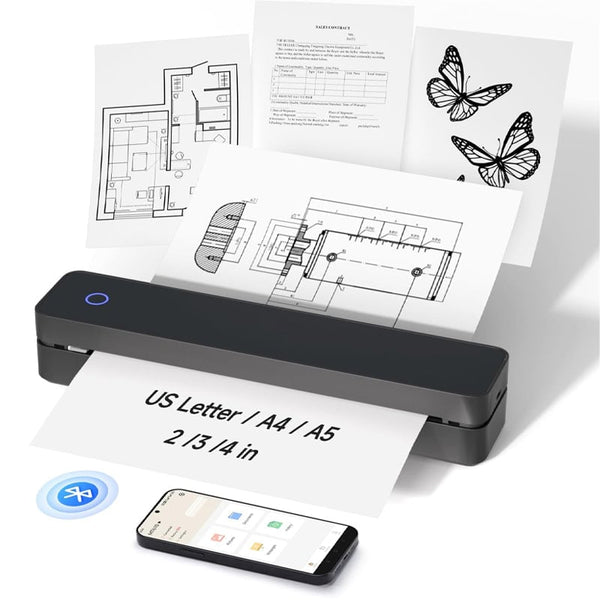 Sakerplus® Wireless Thermal Mobile Printer