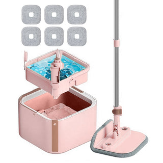 Sakerplus® Upgrade Spin Mop Bucket with Detachable Inner Bucket