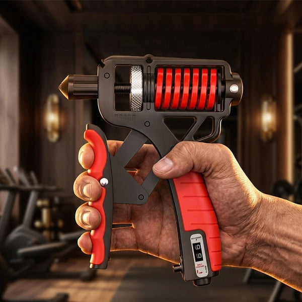 Sakerplus® Adjustable Digital Counter Hand Grip Strengthener
