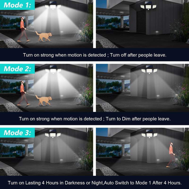 Sakerplus Solar Outdoor Lights