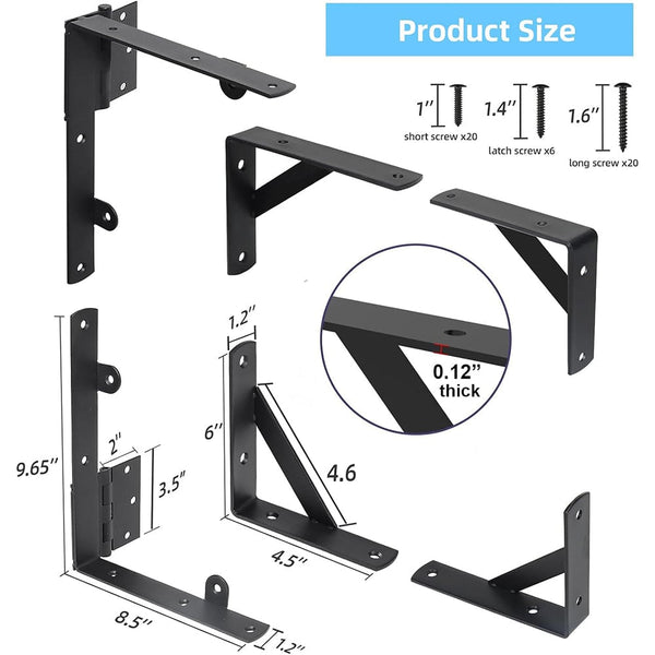 Sakerplus® Heavy Duty Gate Brace Kit
