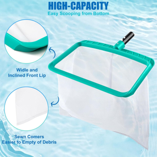 Sakerplus® Large Capacity Reinforced Pool Skimmer Net