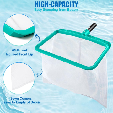 Sakerplus® Large Capacity Reinforced Pool Skimmer Net