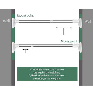 Sakerplus® Clothing Hanger Telescopic Rod