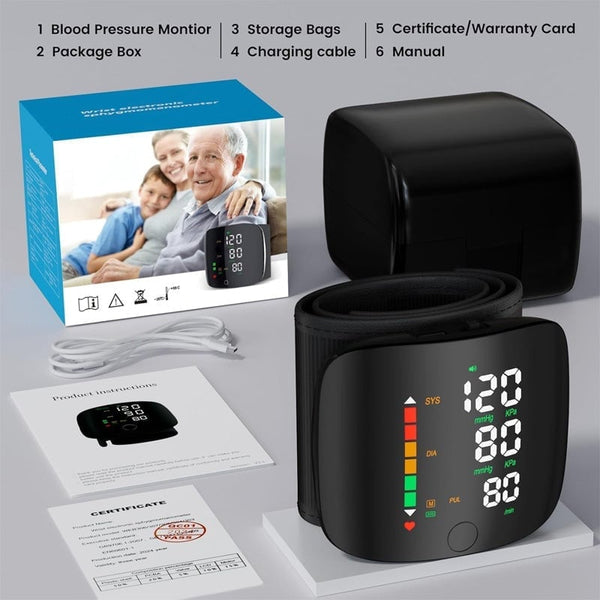 Sakerplus® Wrist Blood Pressure Monitor