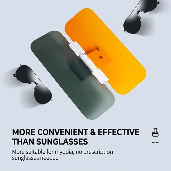 Sakerplus® Universal Day Night Car Visor Extender