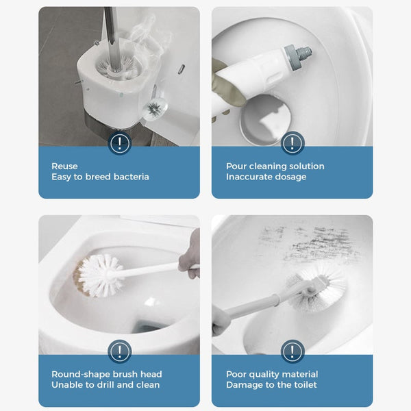 Sakerplus® Disposable Toilet Cleaning System