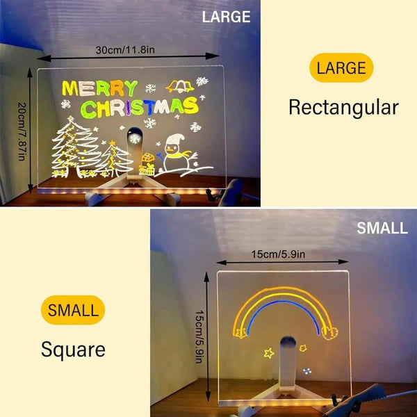Sakerplus® LED Note Board with Colors