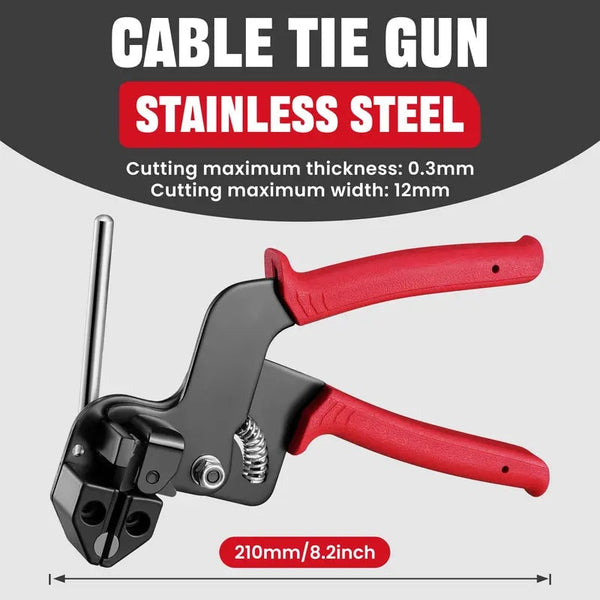 Sakerplus® Heavy Duty Stainless Steel Tie Gun Kit