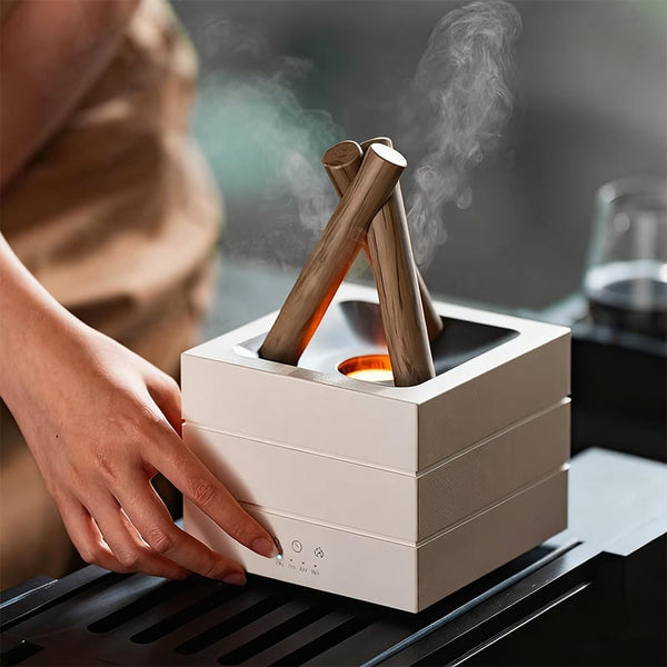 Sakerplus® Flame Effect Essential Oil Humidifier