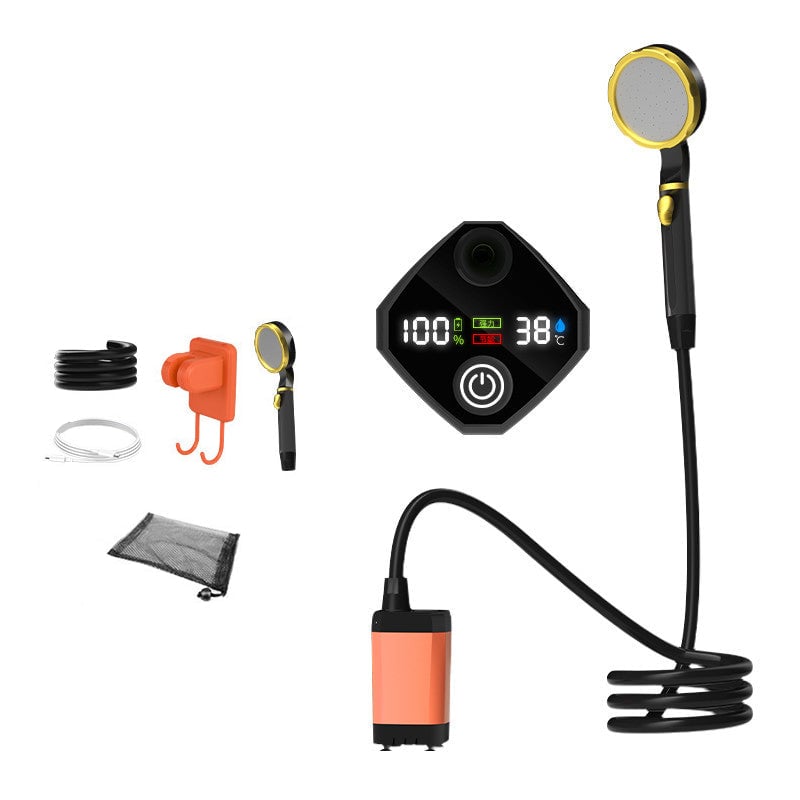 Portable Rechargeable Outdoor Camping Shower Pump