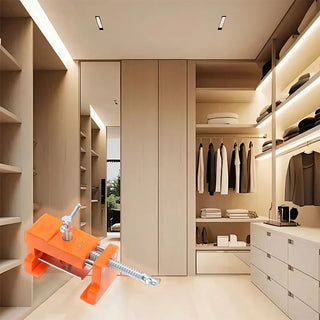 Sakerplus® Precision Woodworking Tool Clamp-Saker Woodworking Drilling Holding Clip