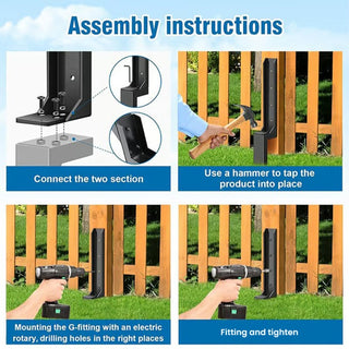 Sakerplus® Fence Post Repair Kit (2 PCS)