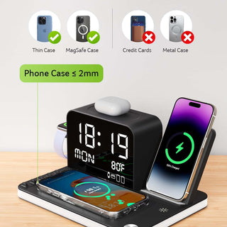 Sakerplus® 7 in 1 Wireless Charging Station