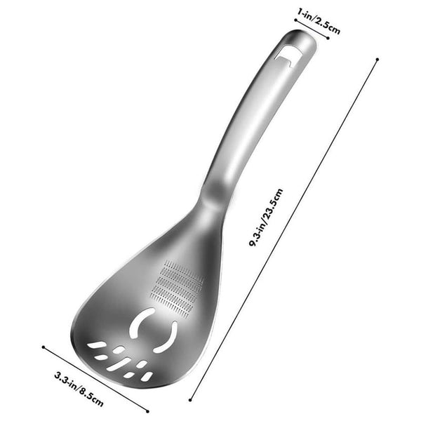 Sakerplus® Multifunction Stainless Steel Cooking Grater Spoon